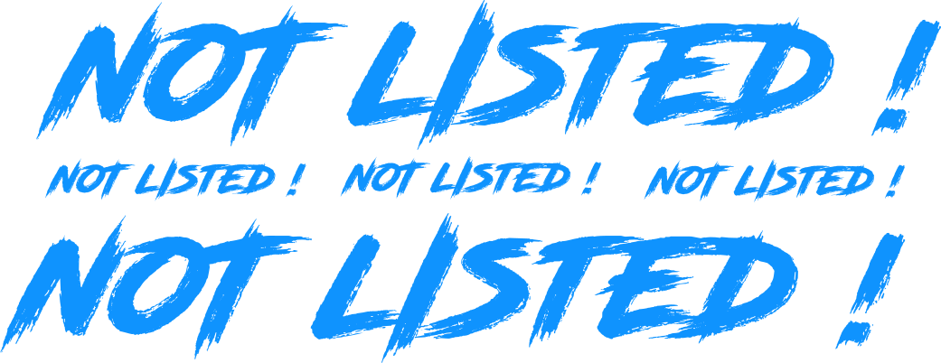 My Car is NOT Listed !